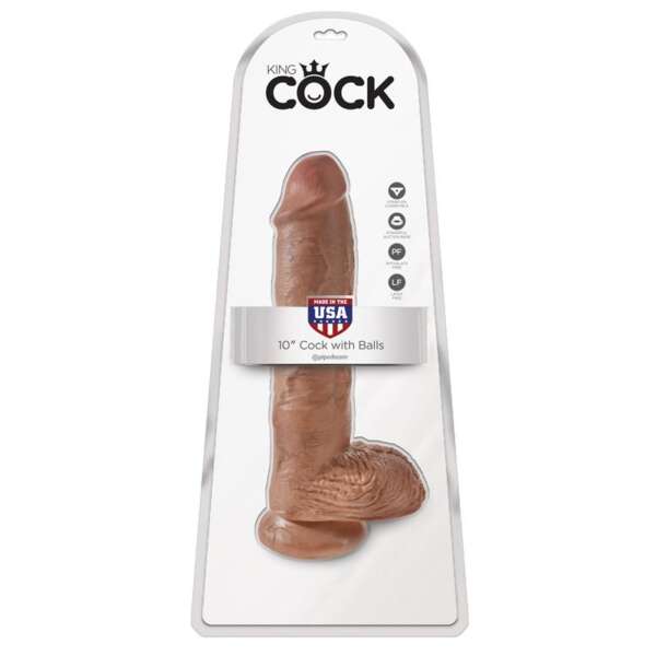 King Cock Cock with Balls 10 - Tan – Image 4