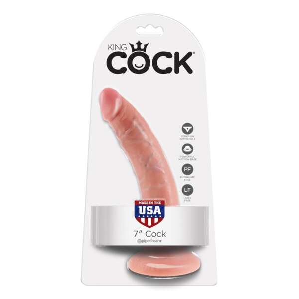 King Cock Dildo 7 - Flesh – Image 6