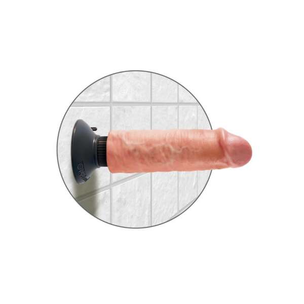 King Cock Vibrating Cock 6 - Flesh – Image 6