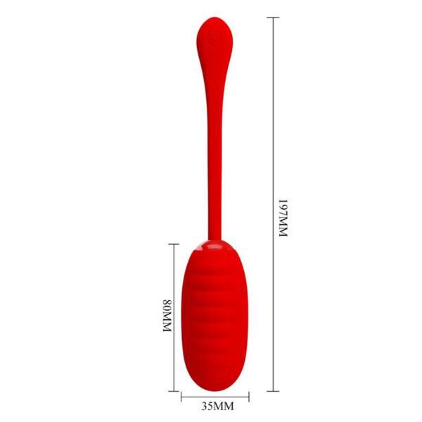 Kirk Vibrating Egg Red – Image 9