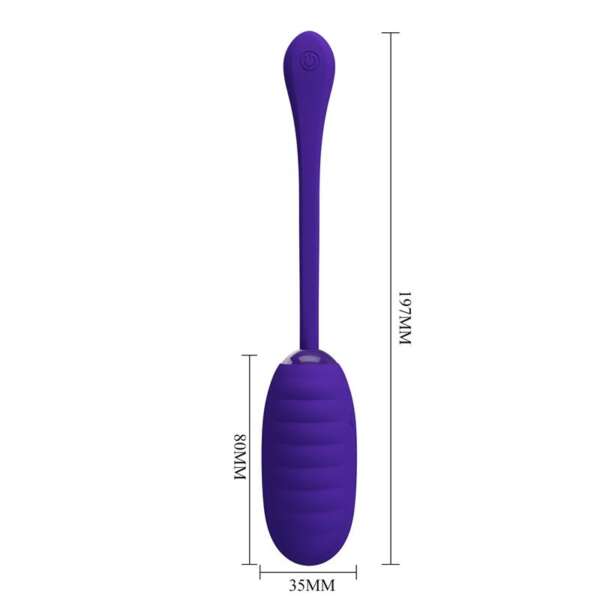 Kirk Vibrating Egg Violet – Image 9