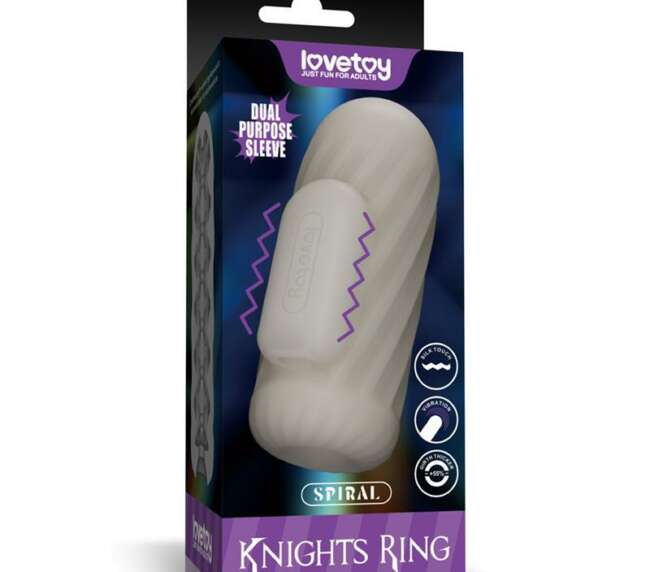 Knights Ring Vibrating Dual Purpose Sleeve