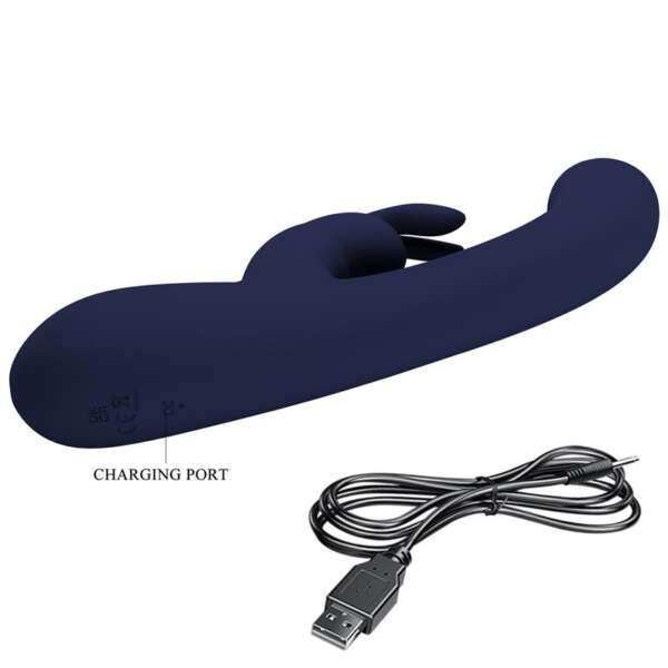 Lamar Vibrator G-Spot Rabbit Dark Blue – Image 5