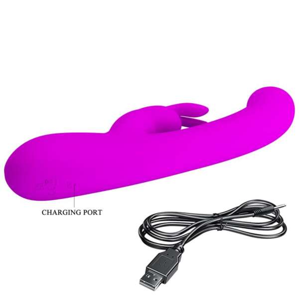 Lamar Vibrator G-Spot Rabbit Violet – Image 9