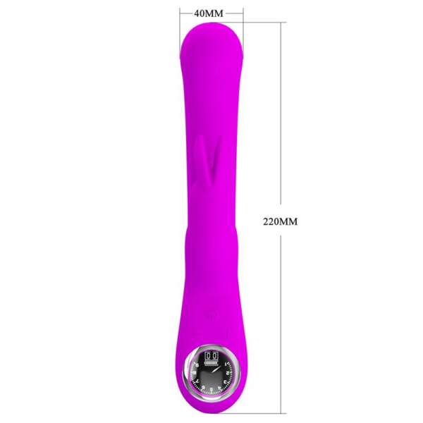 Lamar Vibrator G-Spot Rabbit Violet – Image 11