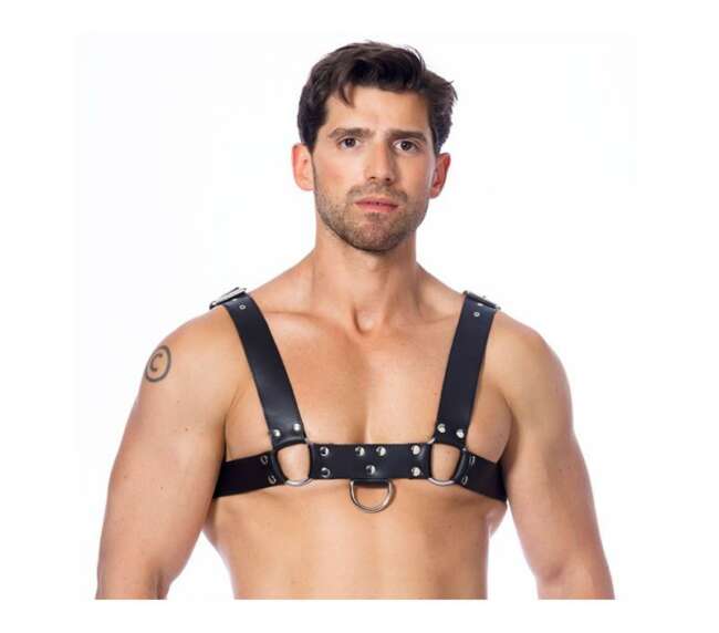 Leather Cross Harness