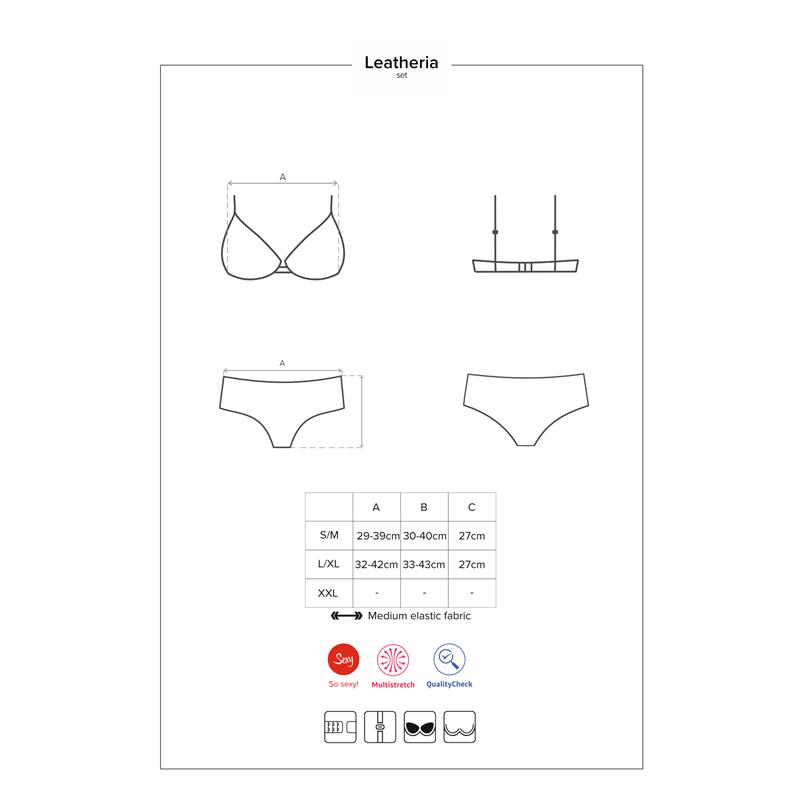 Leatheria 2 Pieces Set Black – Image 3