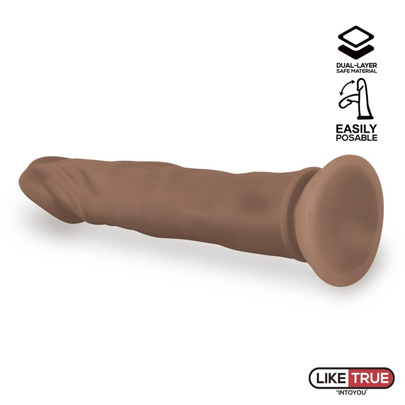 Lenser Articulable-Posable Realistic Dildo 8 Brown – Image 3