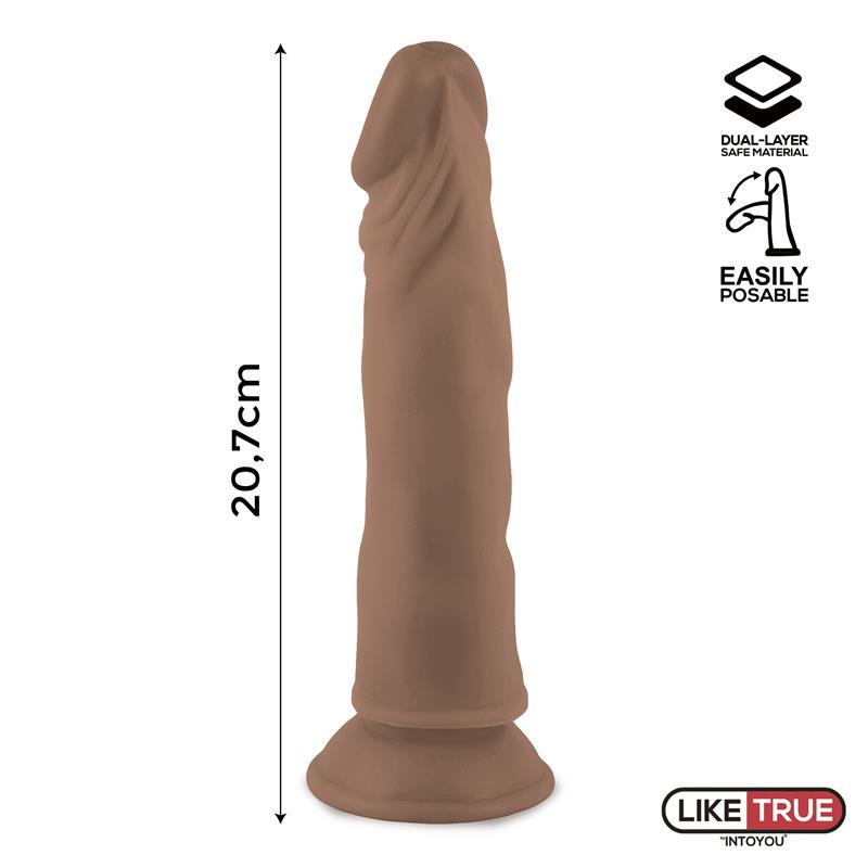 Lenser Articulable-Posable Realistic Dildo 8 Brown – Image 8