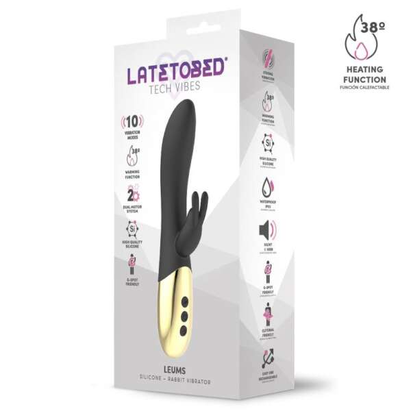 Leums Rabbit Vibe  with Warming Functio G Spot Magnetic USB – Image 6