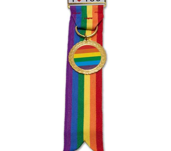 LGBT+ Pride Metal Medal