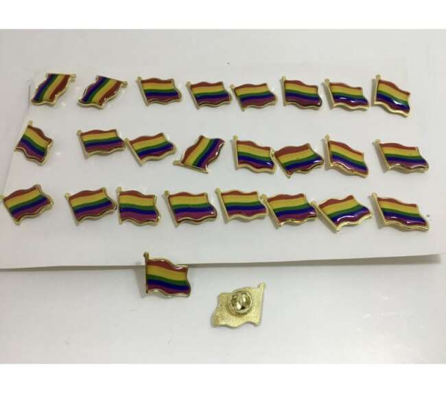 LGBT+ Pride Metal Pin