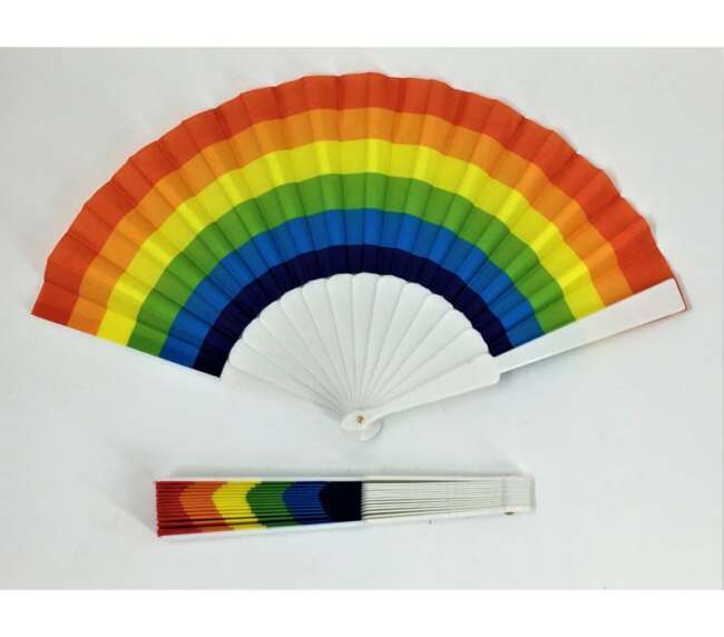 LGBT+ Pride Plastic Fan