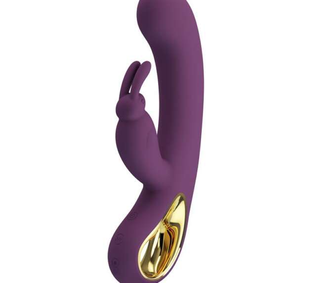 Liam G-Spot Vibrator Silicone with App Purple