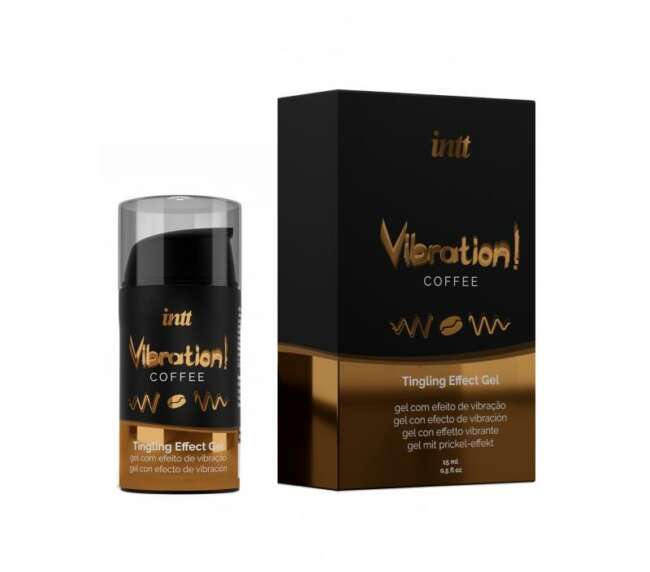 Liquid Vibrator Heat Effect Coffee Flavor 15 ml
