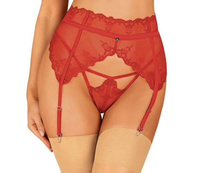 Lonesia Lace Suspender Belt