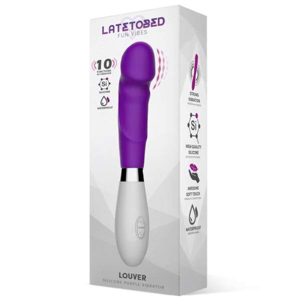 Louver Vibe Silicone Purple – Image 4