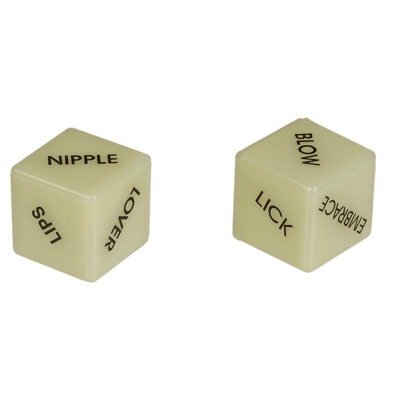 Love Dice English Version Glow in the Dark – Image 3