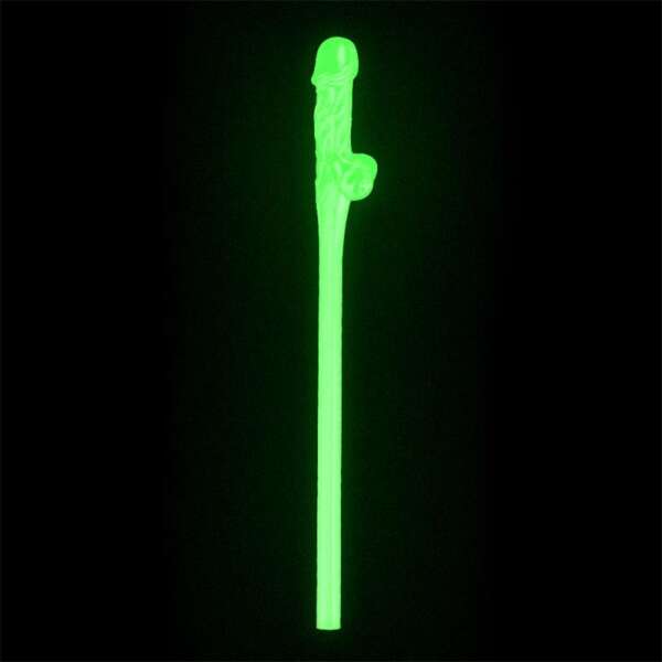 Luminous Willy Straws Pack of 9 – Image 3