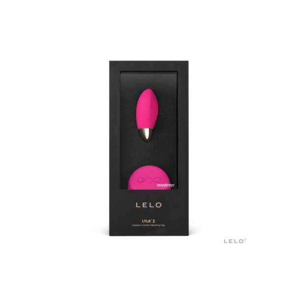 Lyla 2 Vibrating Egg Hot Cerise – Image 4