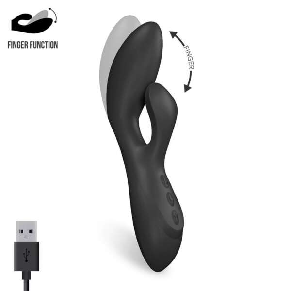 Mabo Finger Movement G-Spot Vibe Unibody Silicone – Image 3