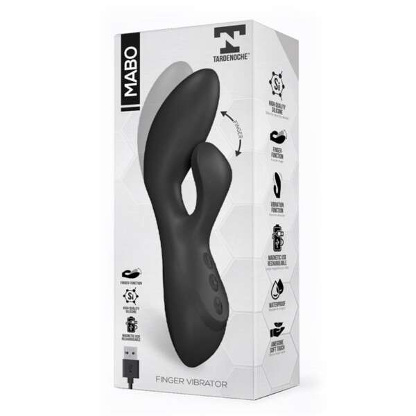 Mabo Finger Movement G-Spot Vibe Unibody Silicone – Image 7