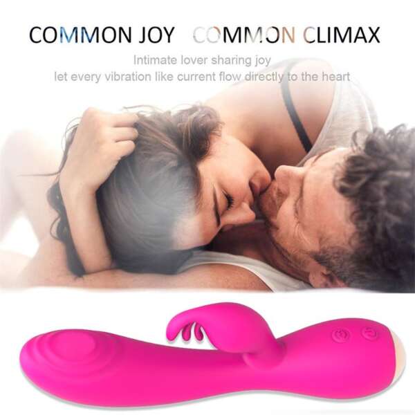Magic Stick Rabbit Vibe with Pulsation Fuchsia – Image 7
