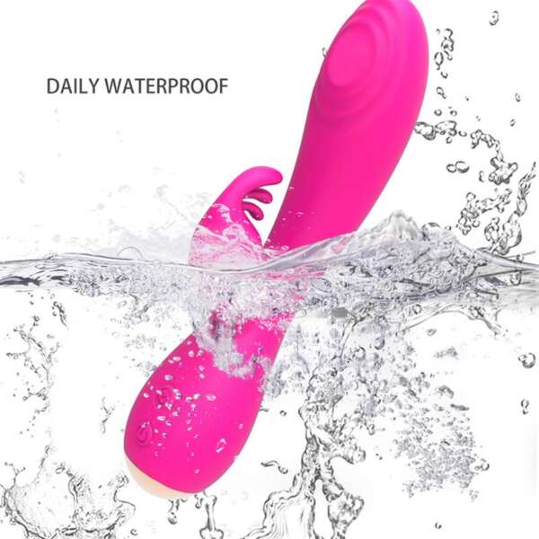 Magic Stick Rabbit Vibe with Pulsation Fuchsia – Image 11