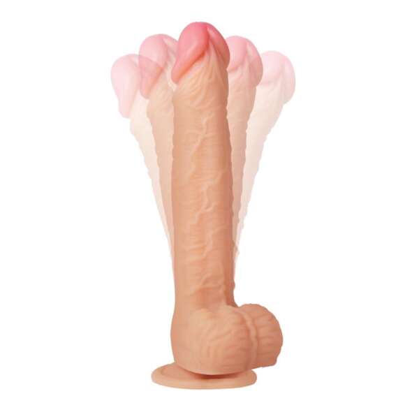Magnus 3.0 Realistic Vibrating and Rotating Dildo Remote Control Liquid Silicone – Image 9