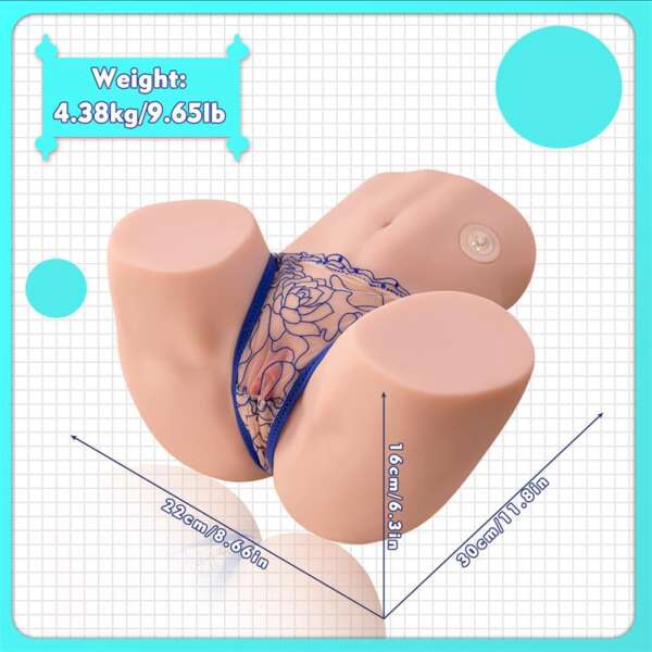 Male Masturbator Doll with Vibration and Sucking 4.5 kg – Image 10
