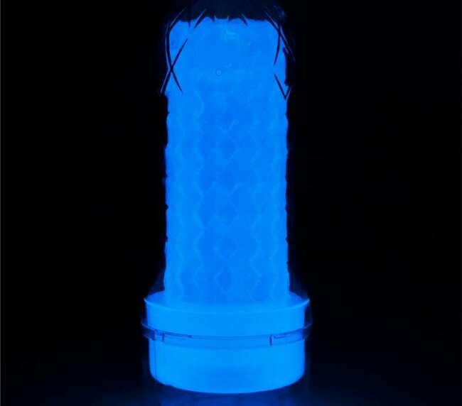Male Masturbator Lumino Blue Light
