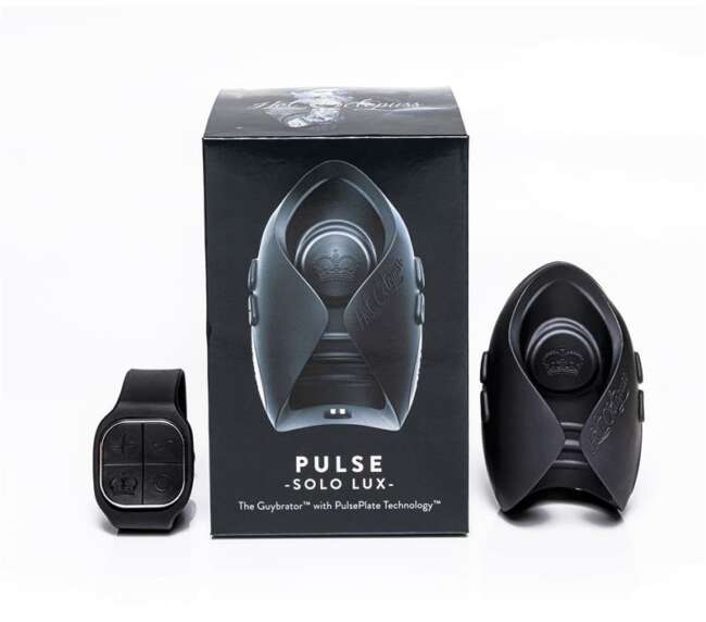 Male Masturbator Pulse Solo Lux Black