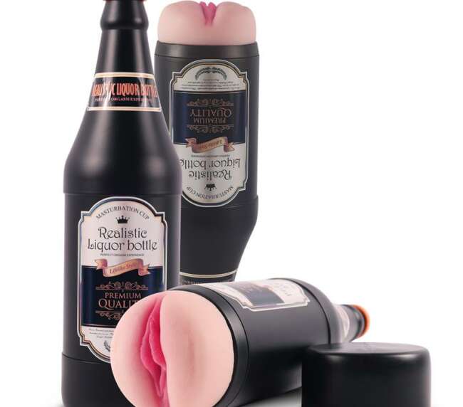 Male Masturbator Vagina Sonya Beer Bottle