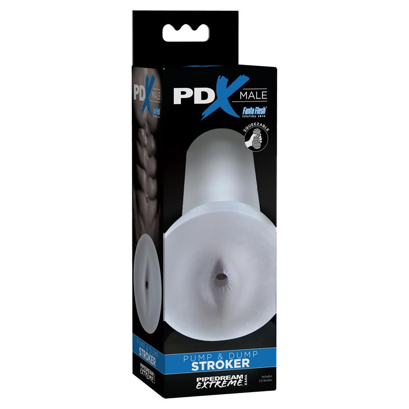 Male Pump and Dump Stroker Clear – Image 4
