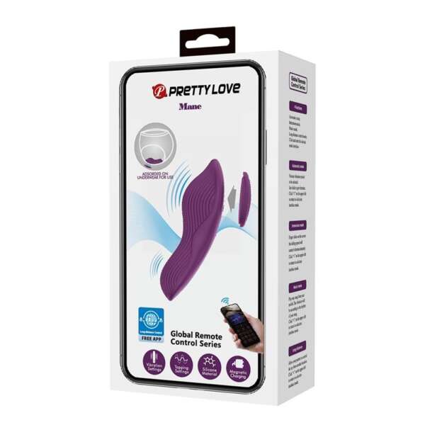 Mane Panty Vibrator with App Purple – Image 9