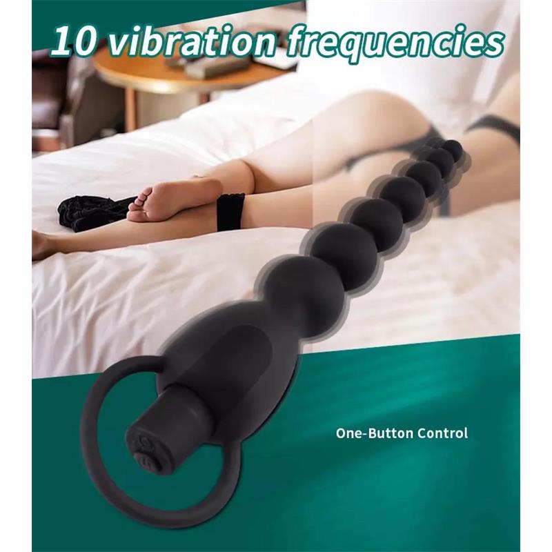 Marbe Anal Chain with Vibration USB Silicone – Image 4