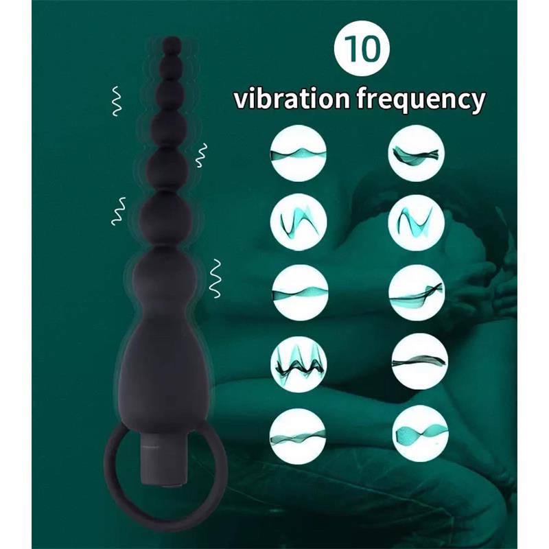 Marbe Anal Chain with Vibration USB Silicone – Image 11