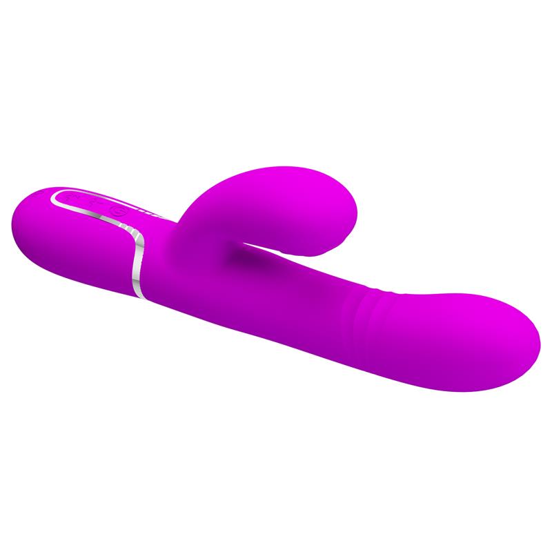 Mariana Vibrator 4 in 1 Silicone Fuchsia – Image 3