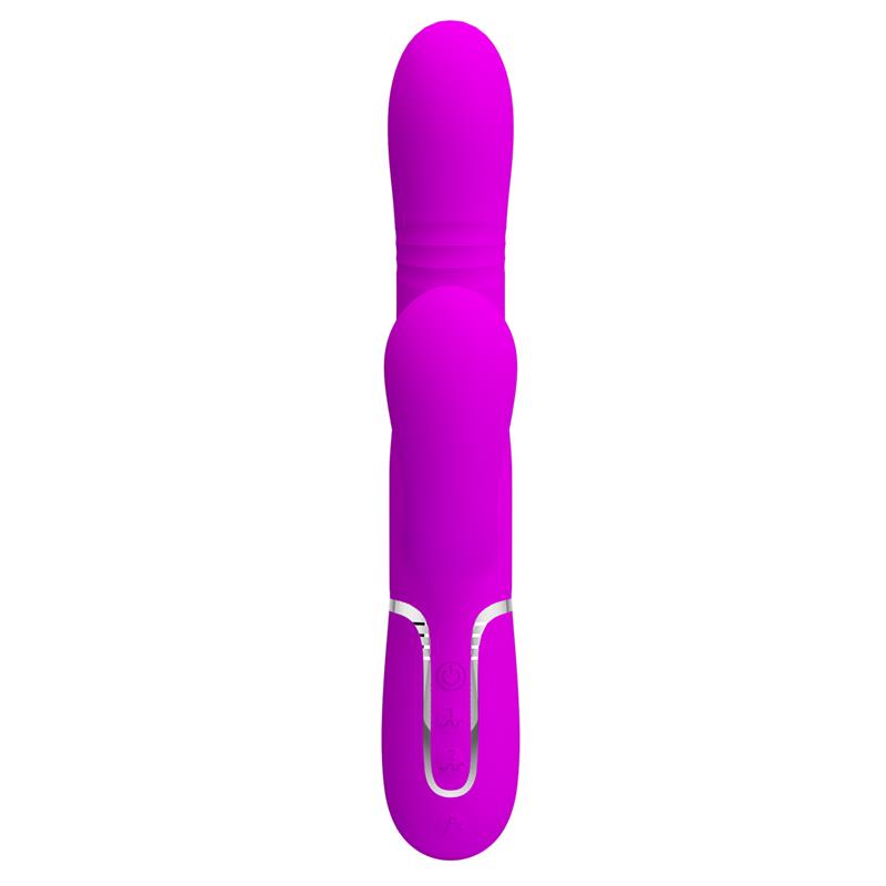 Mariana Vibrator 4 in 1 Silicone Fuchsia – Image 5