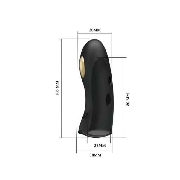 Marico Finger Sleeve with Electrostimulation and Vibration Gold 18k – Image 7