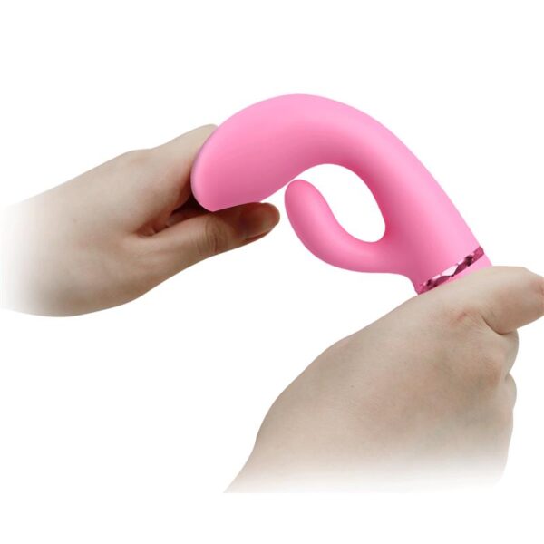 Marski Vibrator with Rabbit G Spot Pink – Image 3