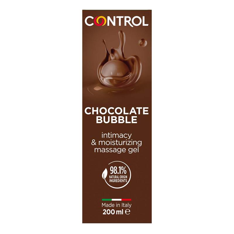 Massage Gel Bubble Chocolate 200 ml – Image 4