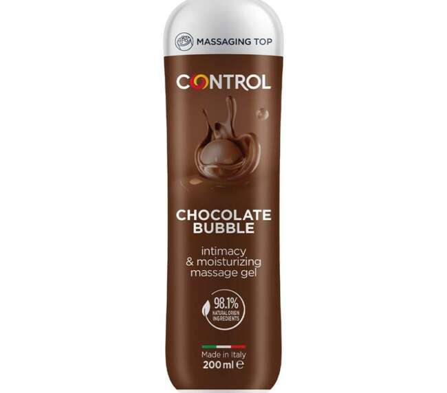 Massage Gel Bubble Chocolate 200 ml