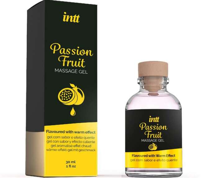 Massage Gel Warm Efect Passion Fruit 30 ml