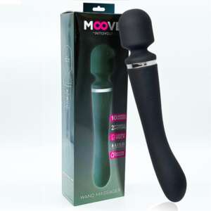 Massage Wand with 2 Motors Silicone Black