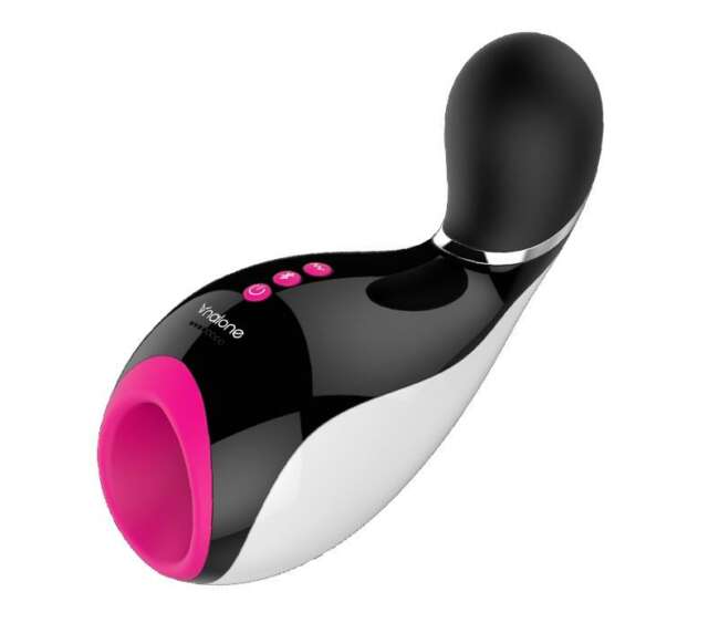 Masturbador Oxxy Black & Fuchsia