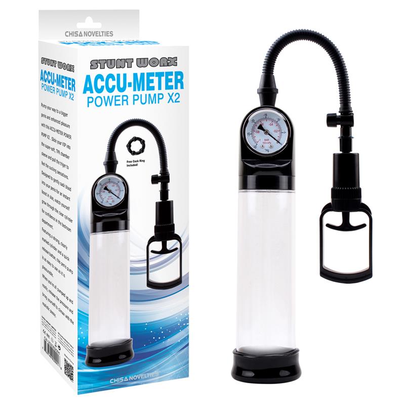 Masturbator Accu-Meter Power Pump x2 – Image 3