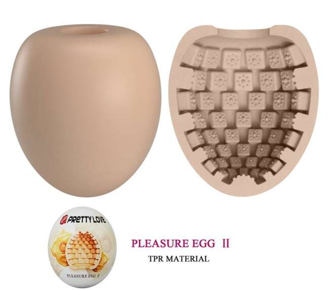 Masturbator Egg Pleasure Egg II Orange
