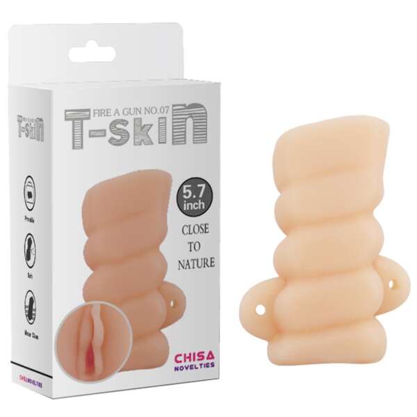 Masturbator Fire a Gun N7 T-Skin 14.2 cm Flesh – Image 5