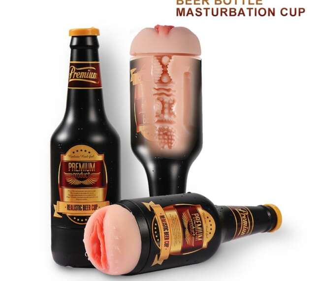 Masturbator Nelly Beer Bottle